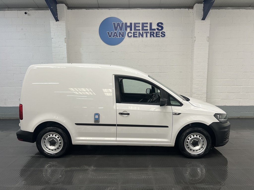 Volkswagen Caddy 2.0 Tdi C20 Startline Panel Van Dsg Swb White #6