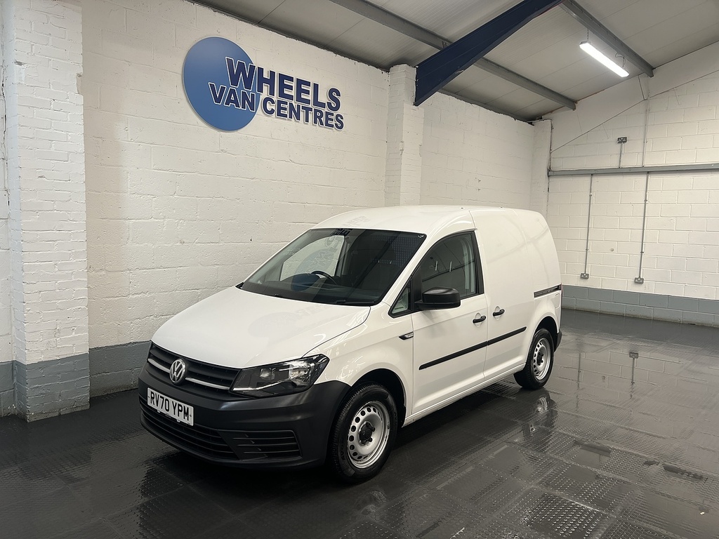 Volkswagen Caddy 2.0 Tdi C20 Startline Panel Van Dsg Swb White