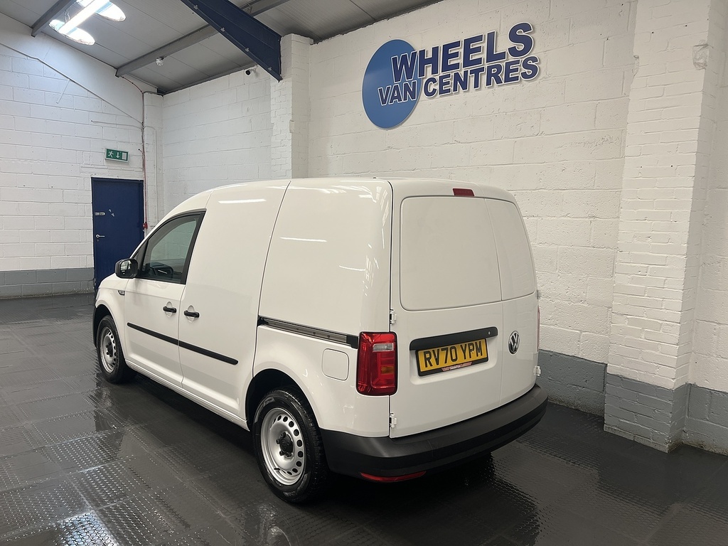 Volkswagen Caddy 2.0 Tdi C20 Startline Panel Van Dsg Swb White #3