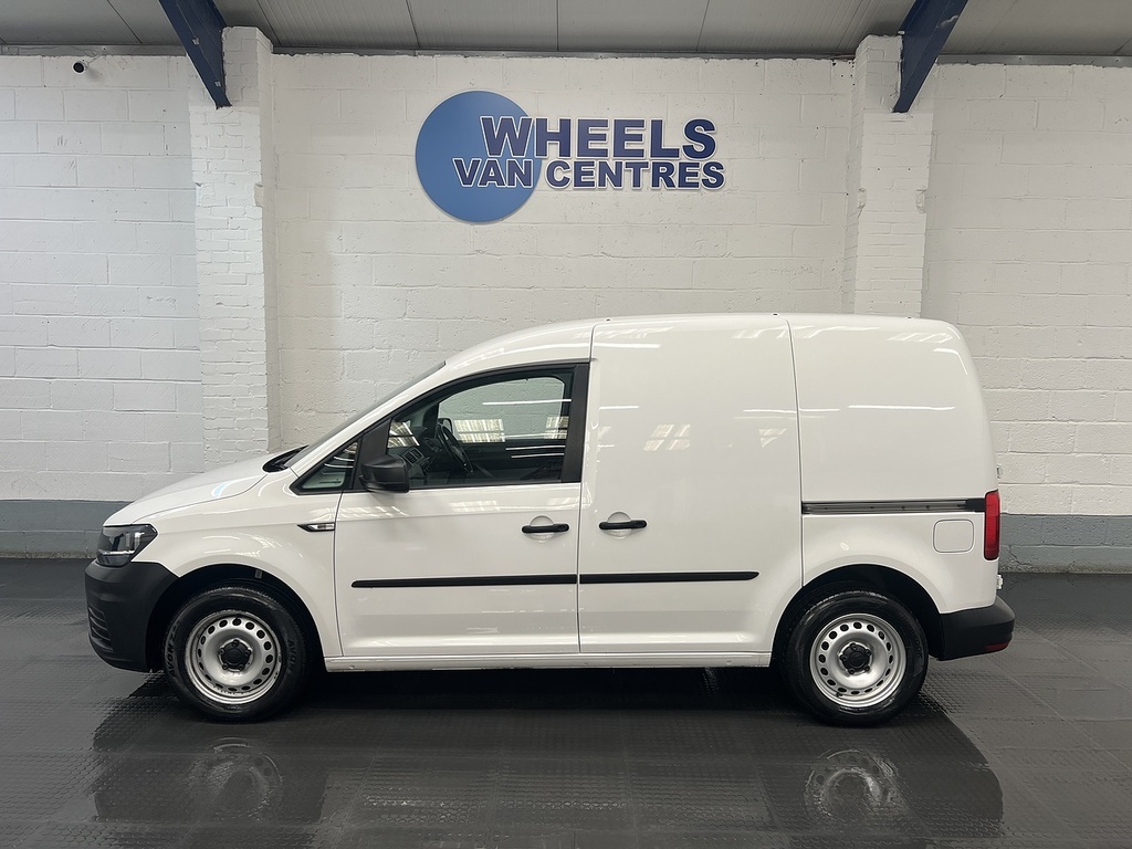 Volkswagen Caddy 2.0 Tdi C20 Startline Panel Van Dsg Swb White #2