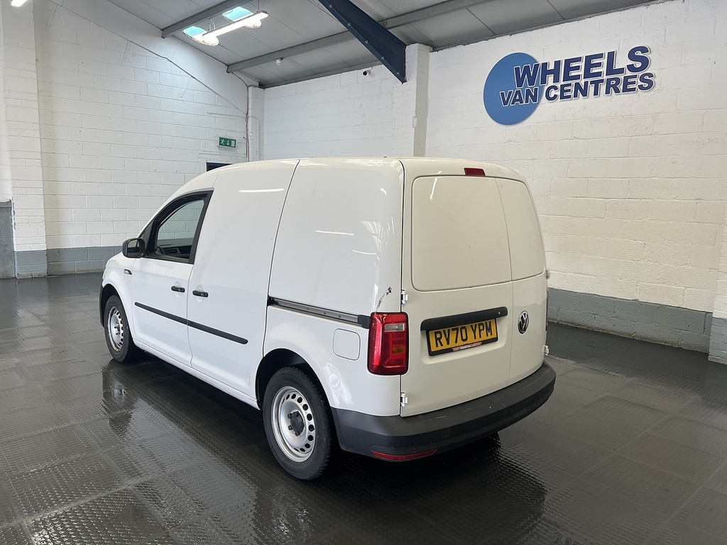 Volkswagen Caddy 2.0 Tdi C20 Startline Panel Van Dsg Swb White #2