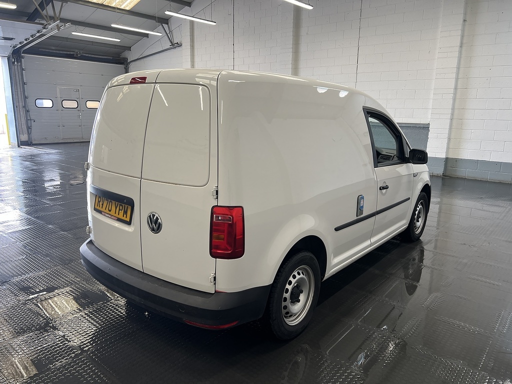 Volkswagen Caddy 2.0 Tdi C20 Startline Panel Van Dsg Swb White #3