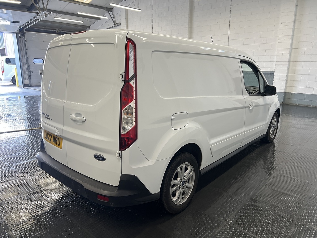 Ford Transit Connect 1.5 250 Ecoblue Limited Panel Van White #2