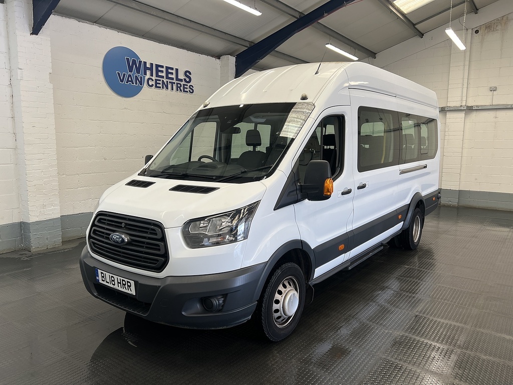 Ford Transit Custom 2.2 Tdci 460 Hdt Minibus L4 H3 White
