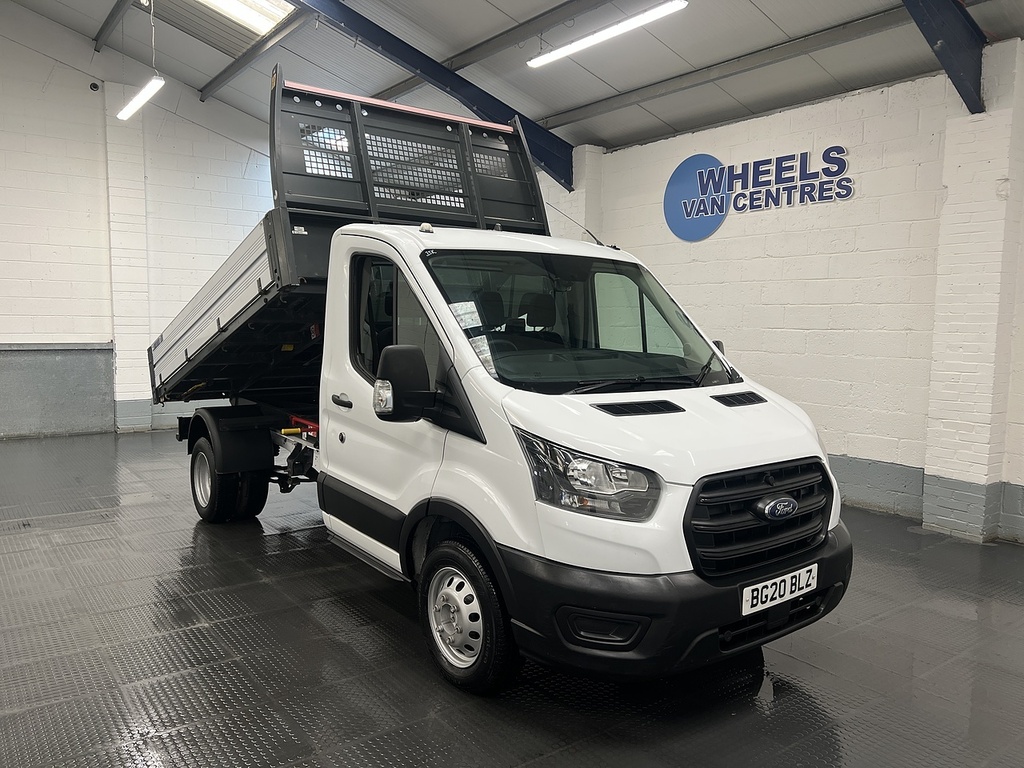 Ford Transit Custom 2.0 350 Ecoblue Leader Tipper Rw BG20BLZ White #6