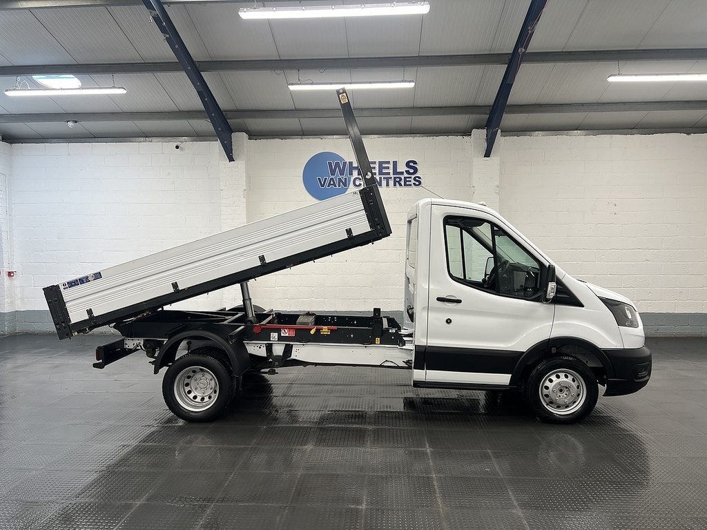 Ford Transit Custom 2.0 350 Ecoblue Leader Tipper Rw BG20BLZ White #5