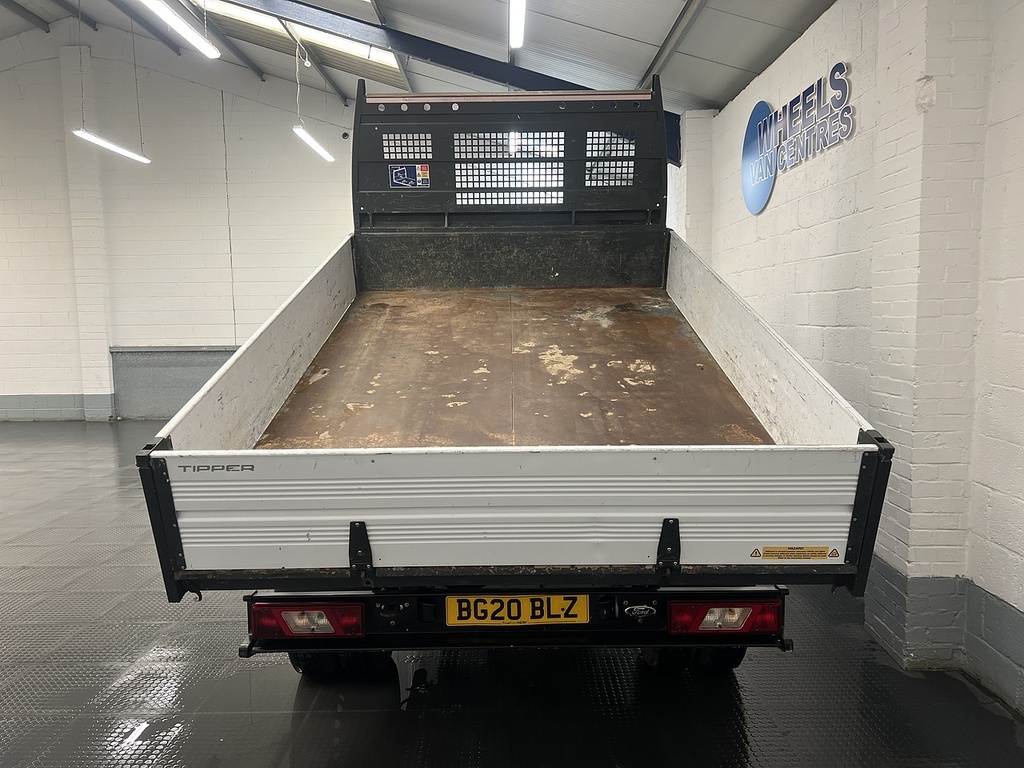 Ford Transit Custom 2.0 350 Ecoblue Leader Tipper Rw BG20BLZ White #3