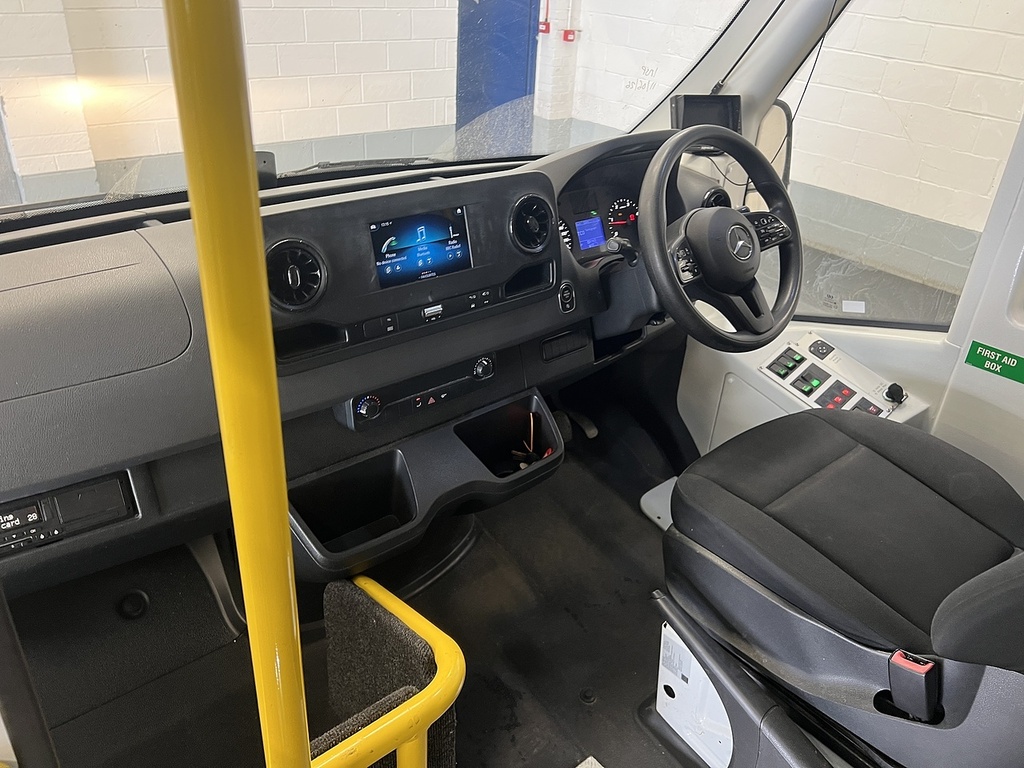 Mercedes-Benz Sprinter Treka 5T 16 Seat Wheelchair Bus White #4