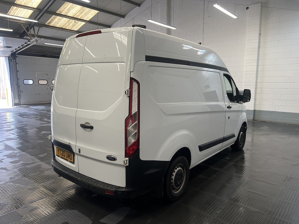 Ford Transit Custom 2.0 300 Ecoblue Leader Panel Van YT20UMD White #3