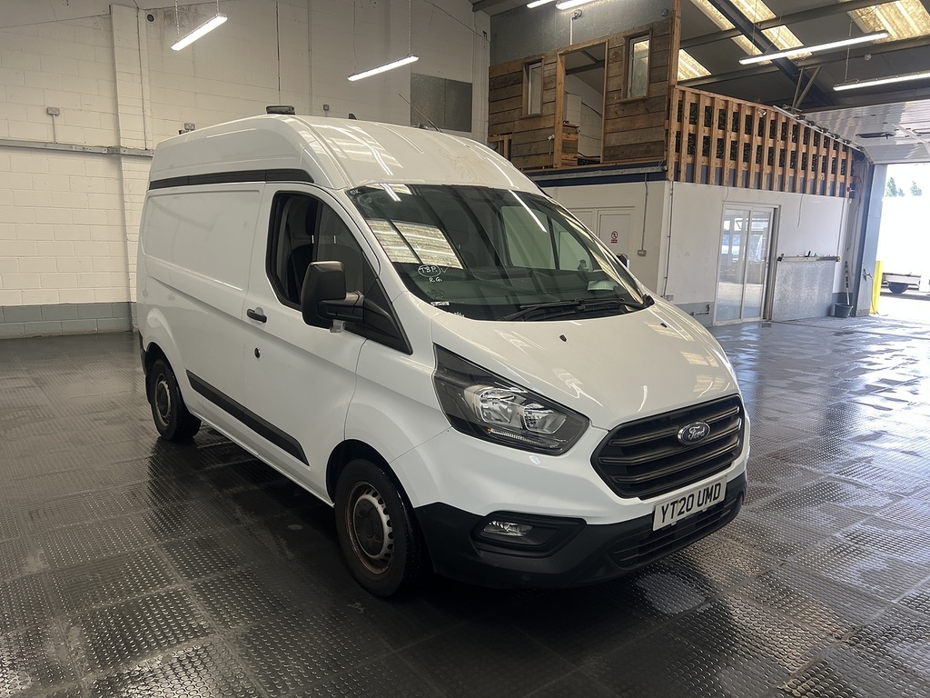 Ford Transit Custom 2.0 300 Ecoblue Leader Panel Van YT20UMD White #4