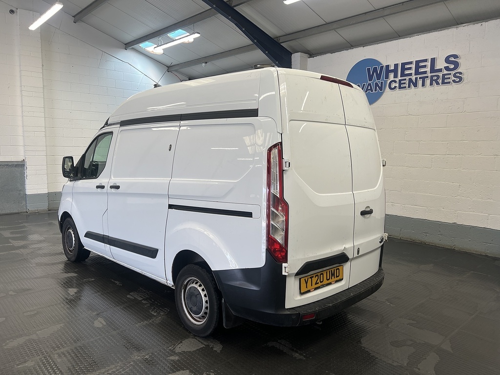 Ford Transit Custom 2.0 300 Ecoblue Leader Panel Van YT20UMD White #2