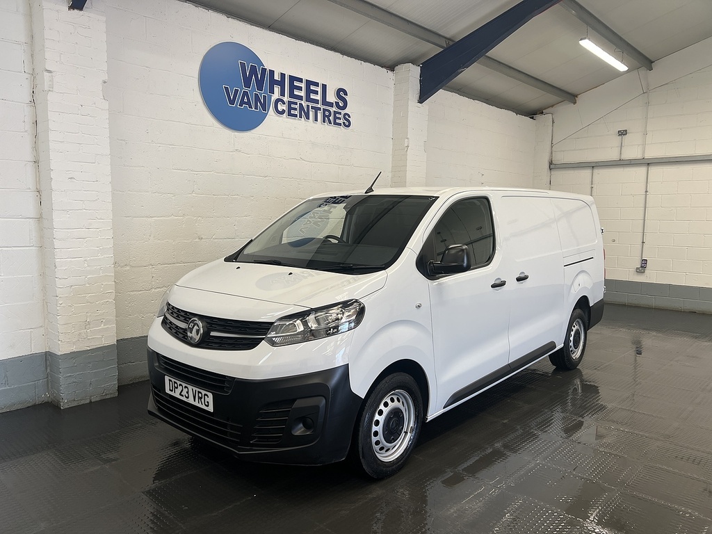 Vauxhall Vivaro 1.5 Turbo D 2900 Prime Panel Van 6Dr White
