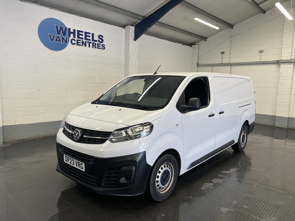 Vauxhall Vivaro 1.5 Turbo D 2900 Prime Panel Van 6Dr White