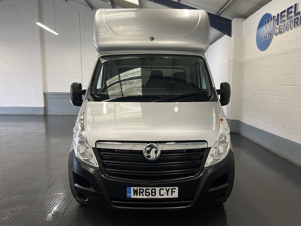 Vauxhall Movano 2.3Cdti 3.5T. 5.2M. 17Ft Dropside Load Cover, White #8
