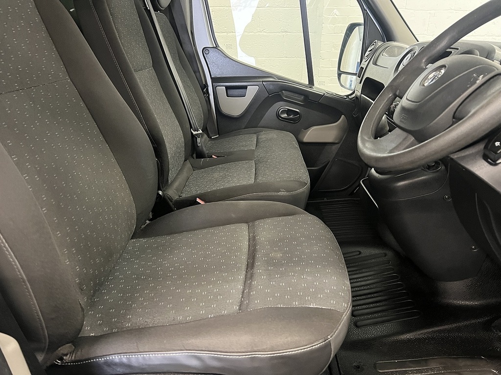 Vauxhall Movano 2.3Cdti 3.5T. 5.2M. 17Ft Dropside Load Cover, White #10