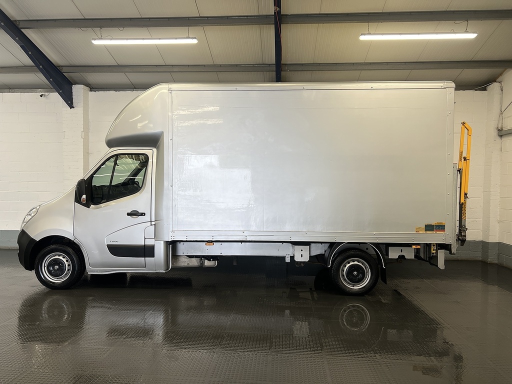 Vauxhall Movano L3 Luton Van With Tail-lift 2.3 Cdti 3500 2.3 Silver #2