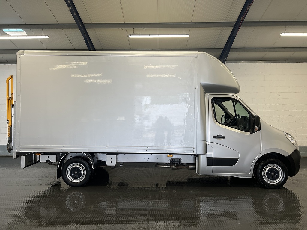 Vauxhall Movano L3 Luton Van With Tail-lift 2.3 Cdti 3500 2.3 Silver #6