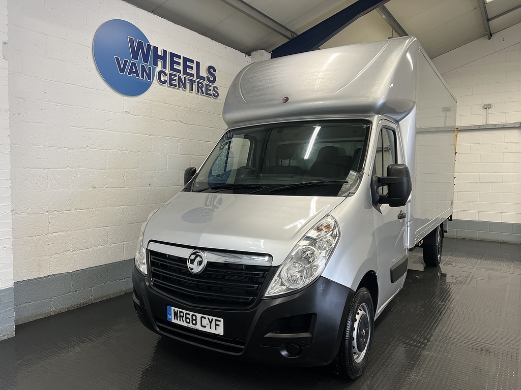Vauxhall Movano L3 Luton Van With Tail-lift 2.3 Cdti 3500 2.3 Silver