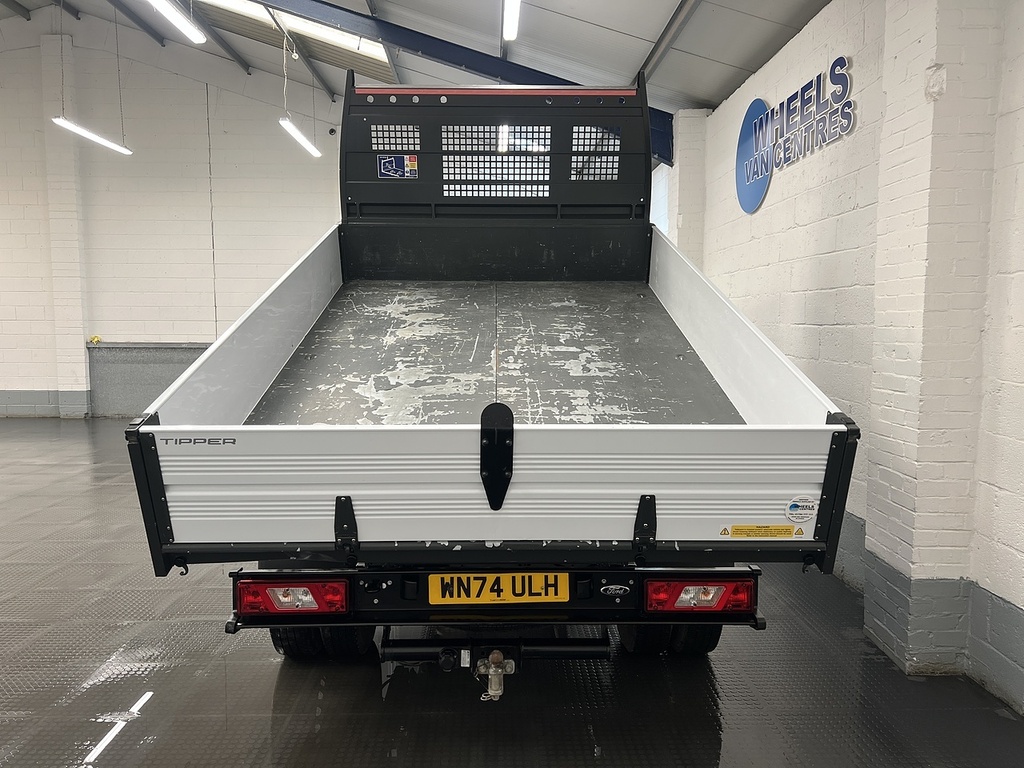 Ford Transit Custom 350 Ecoblue Leader 2.0 Tipper WN74ULH White