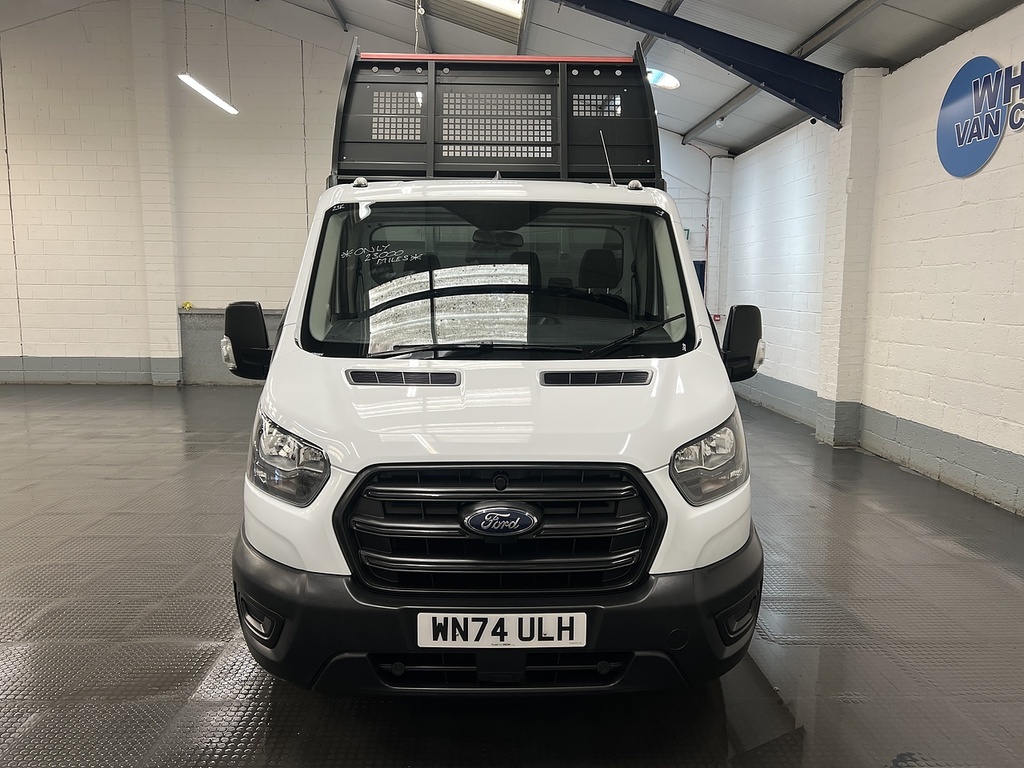 Ford Transit Custom 350 Ecoblue Leader 2.0 Tipper WN74ULH White #4