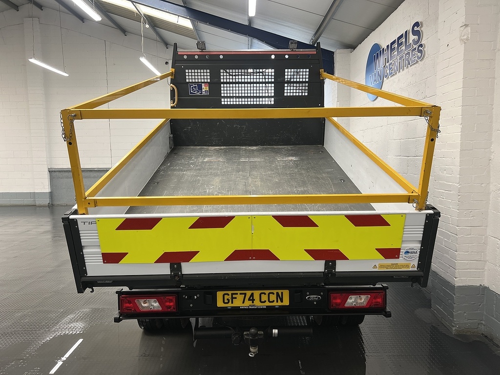Ford Transit Custom 350 Ecoblue Leader 2.0 Tipper White #3