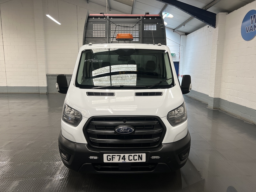 Ford Transit Custom 350 Ecoblue Leader 2.0 Tipper White #6