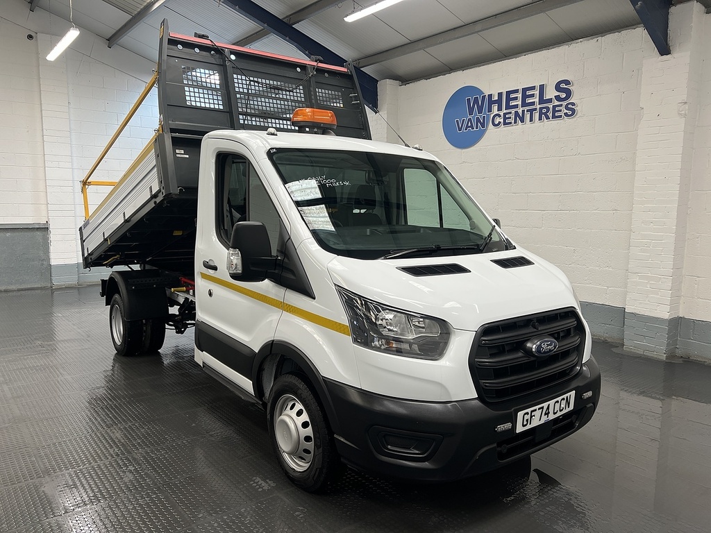 Ford Transit Custom 350 Ecoblue Leader 2.0 Tipper White #5
