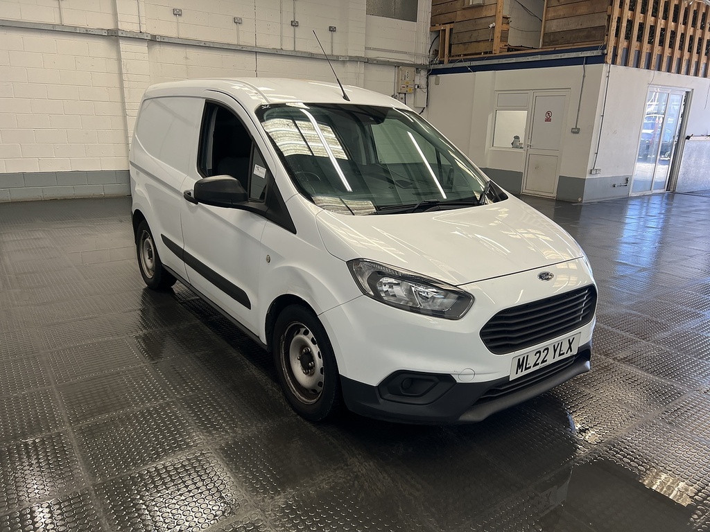 Ford Transit Courier 1.0 Ecoboost Leader Panel Van L1 White #4