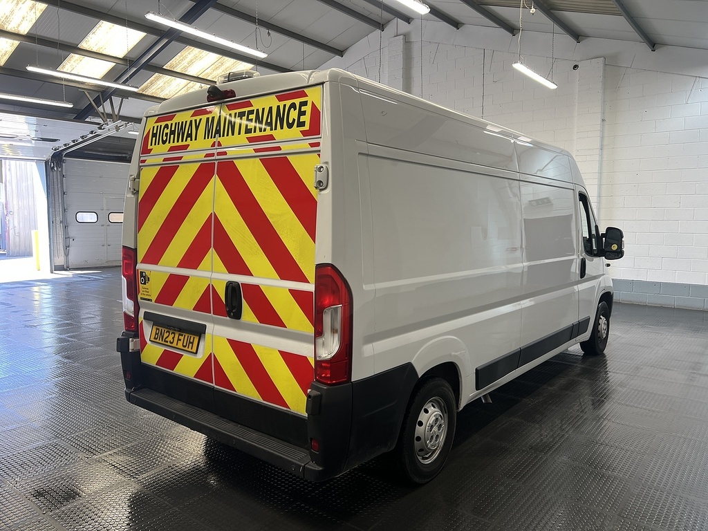 Citroen Relay 2.2 Bluehdi 35 Enterprise Panel Van Man White #3