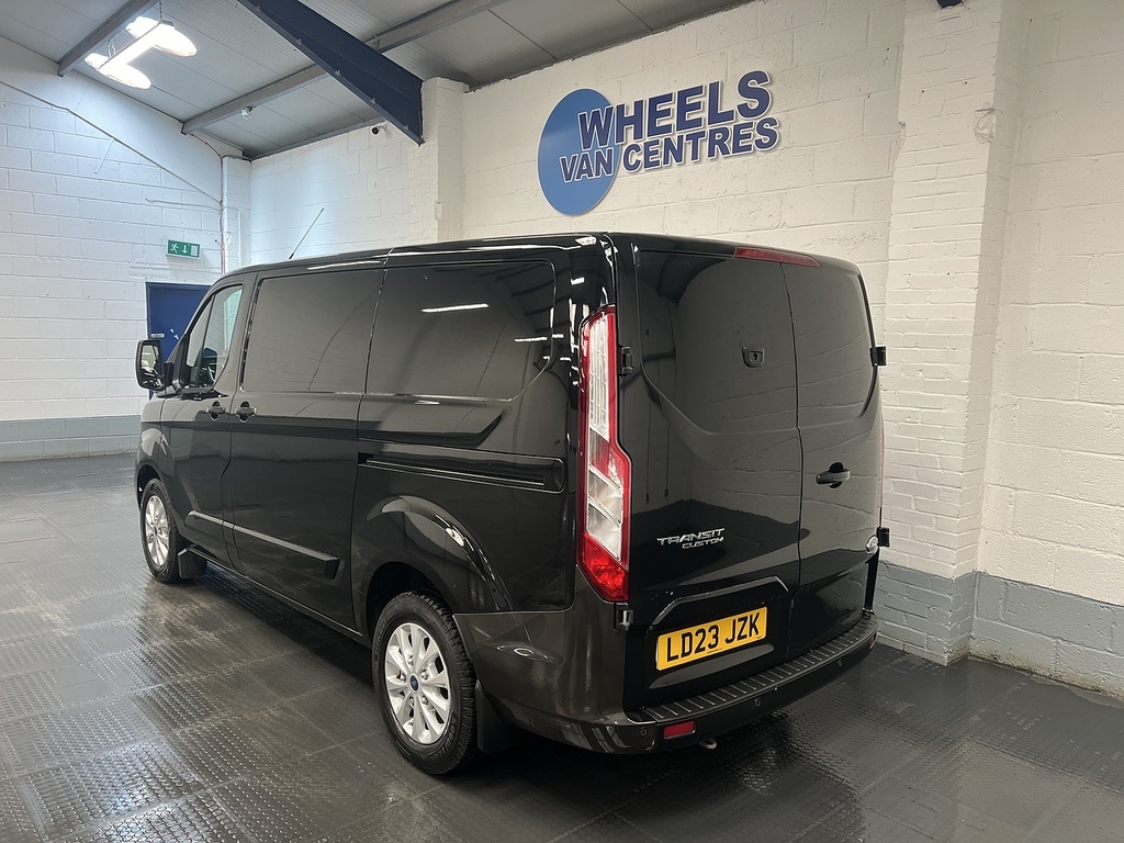 Ford Transit Custom 2.0 300 Ecoblue Limited Panel Van Manua LD23JZK Black #3
