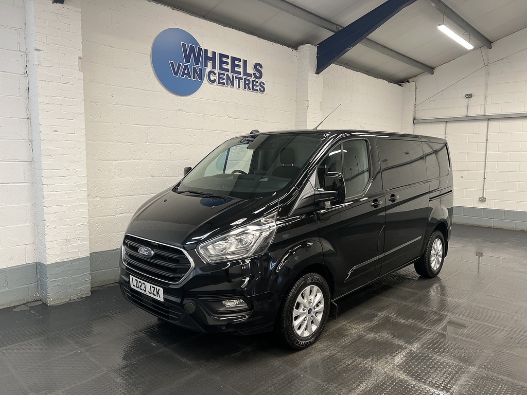 Ford Transit Custom 2.0 300 Ecoblue Limited Panel Van Manua LD23JZK Black