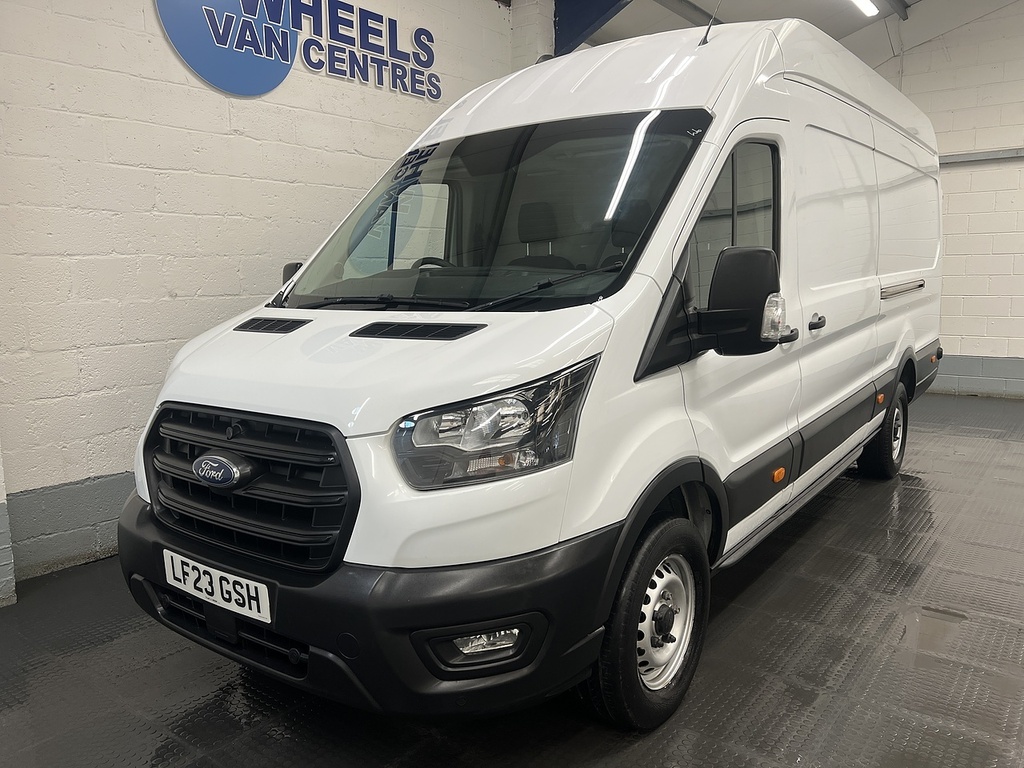 Ford Transit Custom 2.0 350 Ecoblue Leader Panel Van LF23GSH White