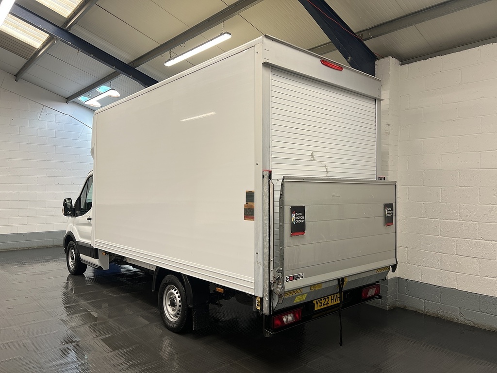 Ford Transit Custom 350 Ecoblue Leader 2.0 Luton YS22HVH White #2