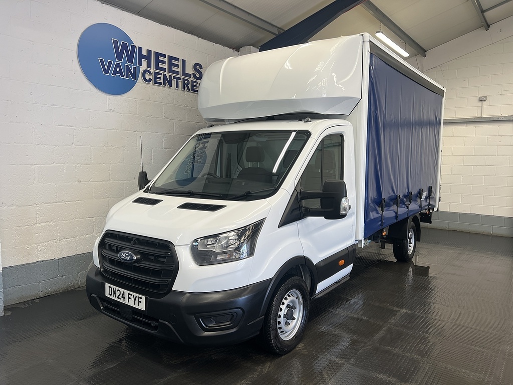 Ford Transit Custom 350 Ecoblue Leader 2.0 Luton White