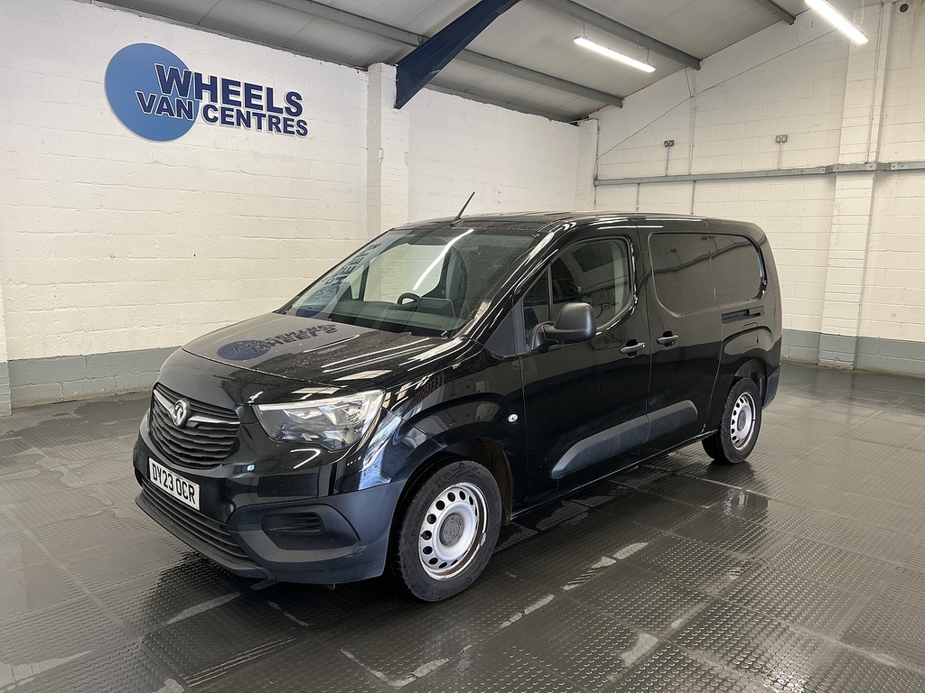 Vauxhall Combo 1.5 Turbo D 2300 Prime Panel Van 6Dr Black