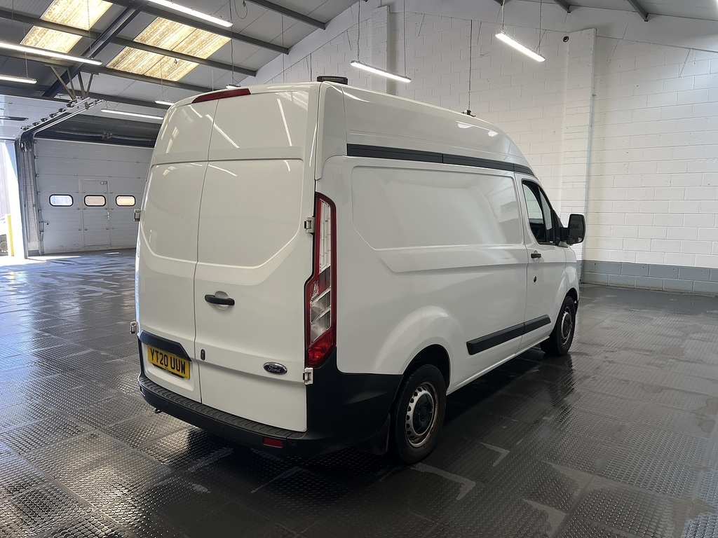 Ford Transit Custom 2.0 300 Ecoblue Leader Panel Van YT20UUW White #3