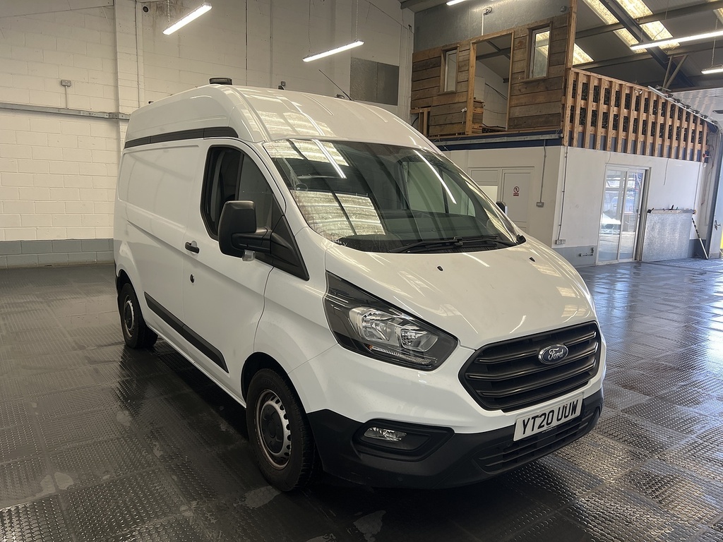 Ford Transit Custom 2.0 300 Ecoblue Leader Panel Van YT20UUW White #4