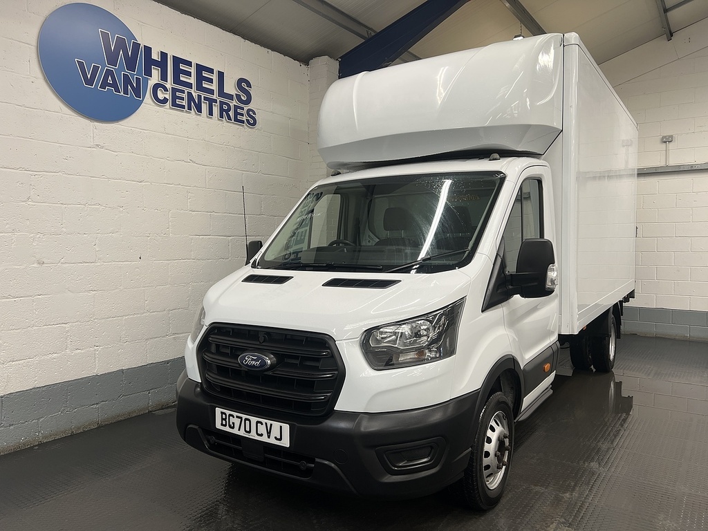 Ford Transit Custom 350 Ecoblue Leader 2.0 Luton White