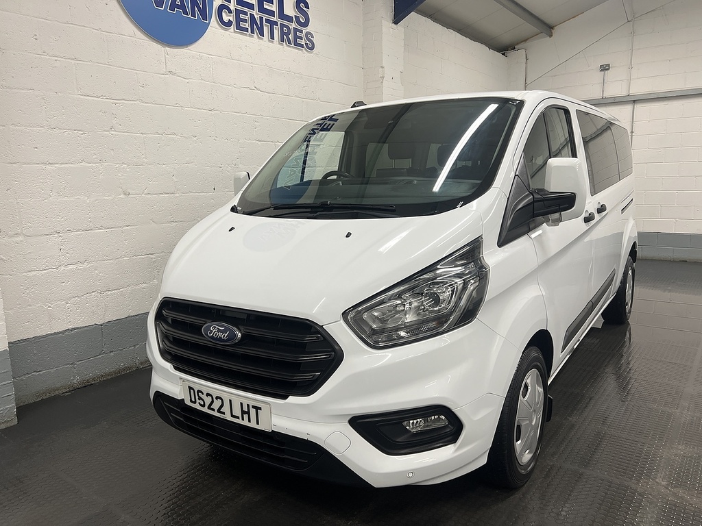 Ford Transit Custom 2.0 320 Ecoblue Trend Kombi Double Cab White