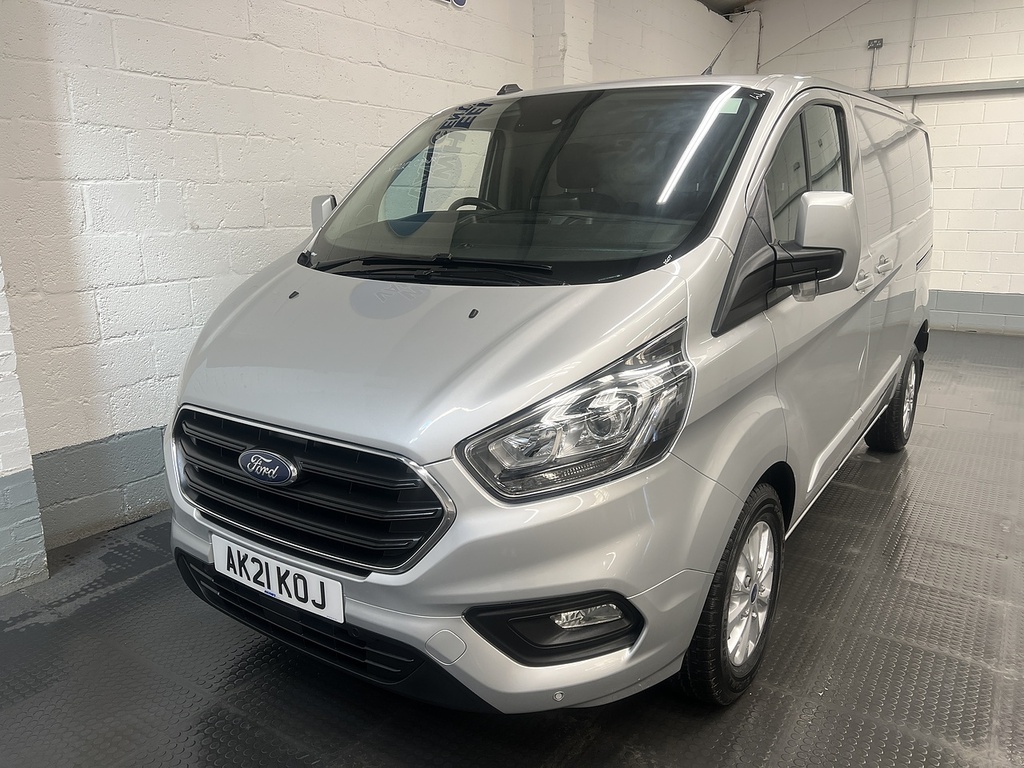 Ford Transit Custom 2.0 280 Ecoblue Limited Panel Van Manua Silver