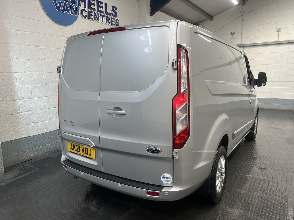 Ford Transit Custom 2.0 280 Ecoblue Limited Panel Van Manua Silver #5