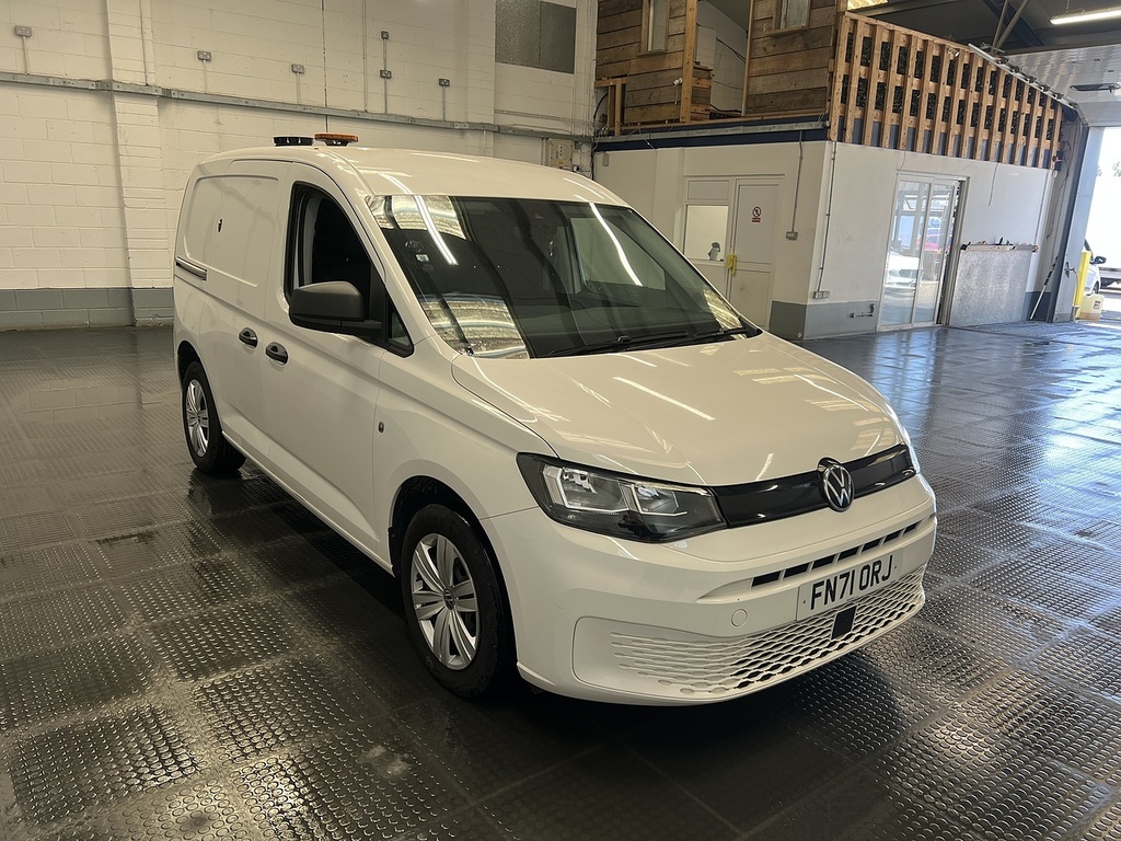 Volkswagen Caddy 2.0 Tdi C20 Commerce Plus Panel Van Dsg White #4