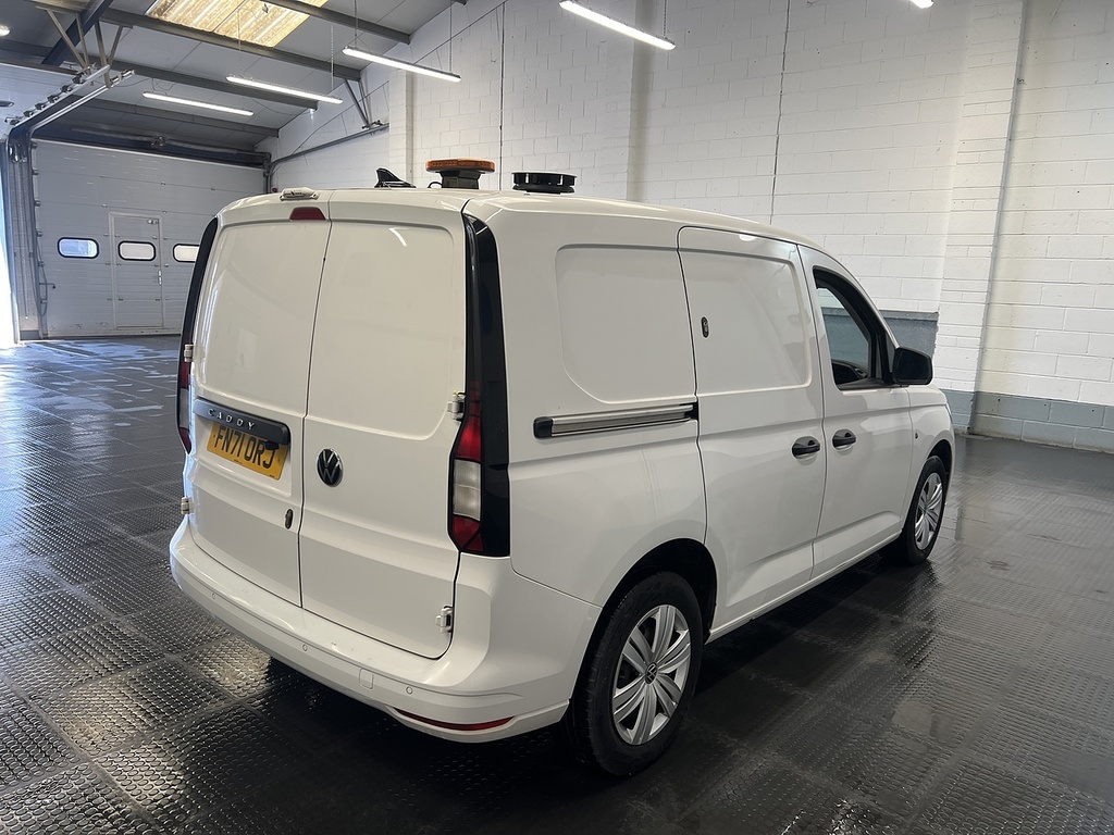 Volkswagen Caddy 2.0 Tdi C20 Commerce Plus Panel Van Dsg White #3
