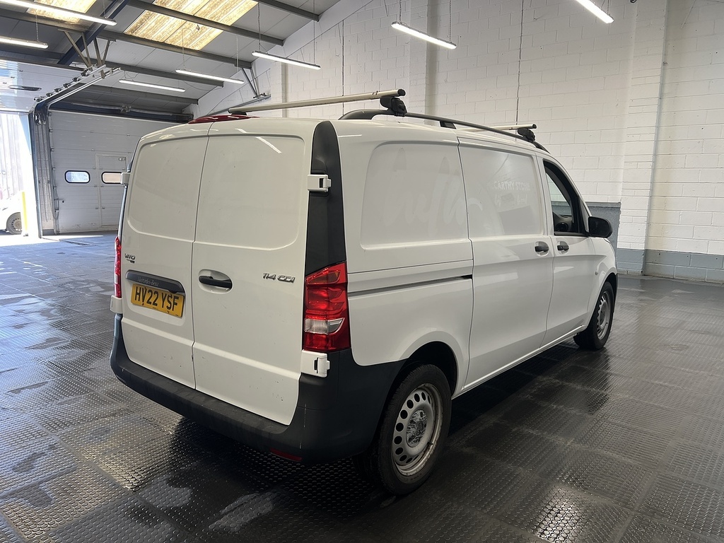 Mercedes-Benz Vito 2.0 114 Cdi Progressive Panel Van G-tro White #3