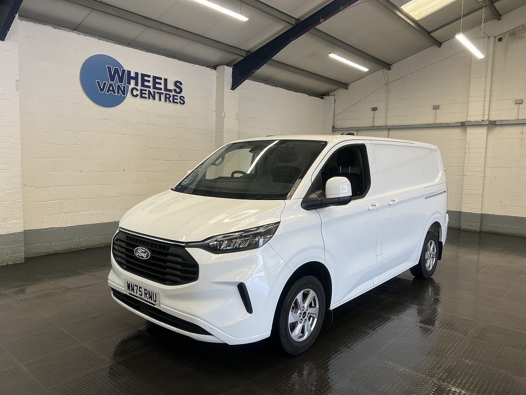 Ford Transit Custom 2.0 320 Ecoblue Limited Panel Van Manua White