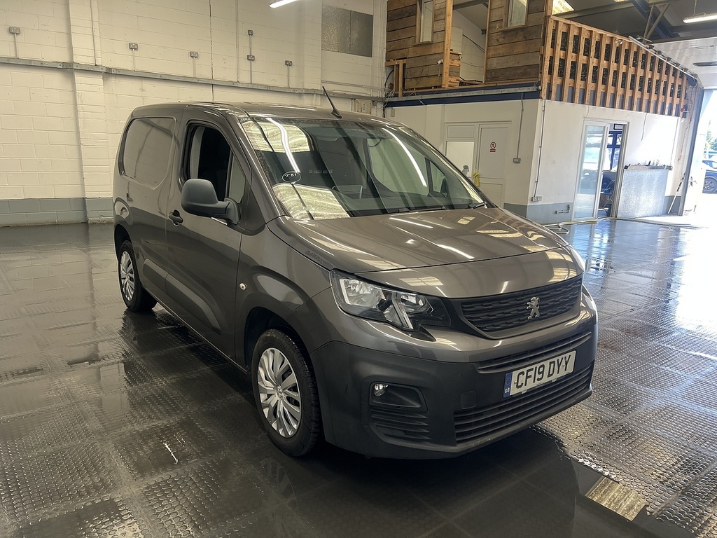 Peugeot Partner 1.6 Bluehdi 1000 Professional Standard Panel Van 5 Grey #4