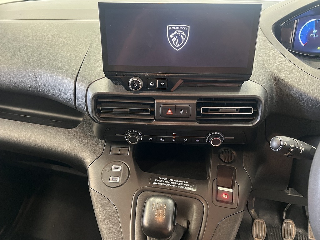 Peugeot Partner 950 L2 H1 Lwb Professional Premium 1.5 Bluehdi 1 White #8