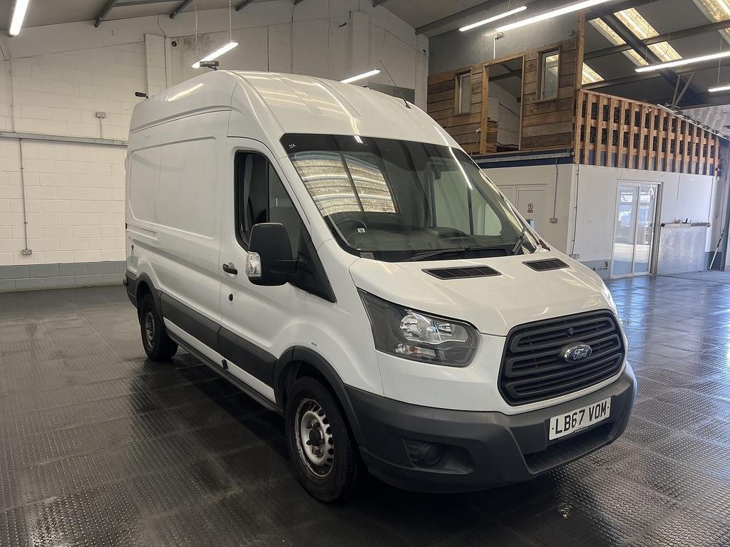 Ford Transit Custom 2.0 350 Ecoblue Panel Van Fwd L2 LB67VOM White #4
