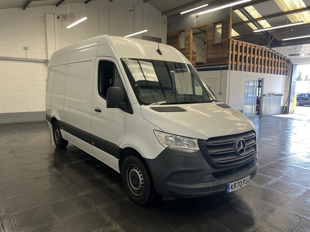 Mercedes-Benz Sprinter 2.0 315 Cdi Progressive Panel Van Manua White #4