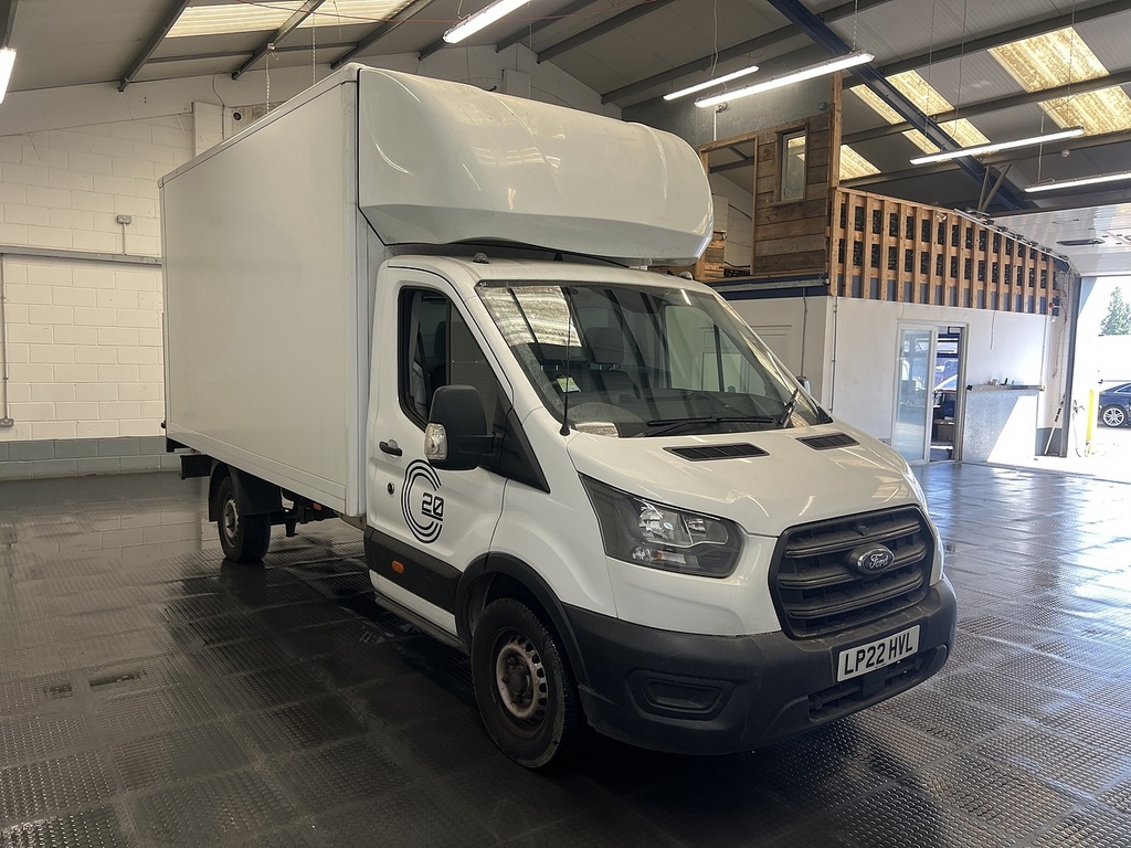 Ford Transit Custom 350 Ecoblue Leader 2.0 Luton LP22HVL White #3
